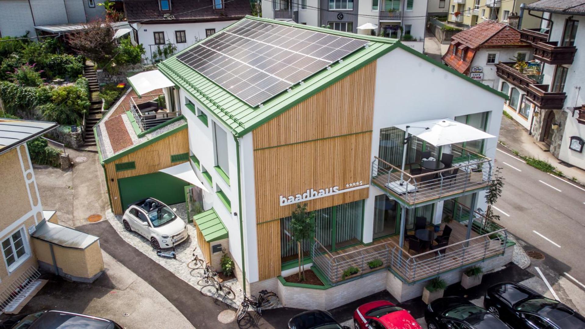 Baadhaus Apartman Traunkirchen Kültér fotó